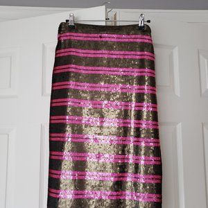 J.Crew Sequined Pencil Skirt